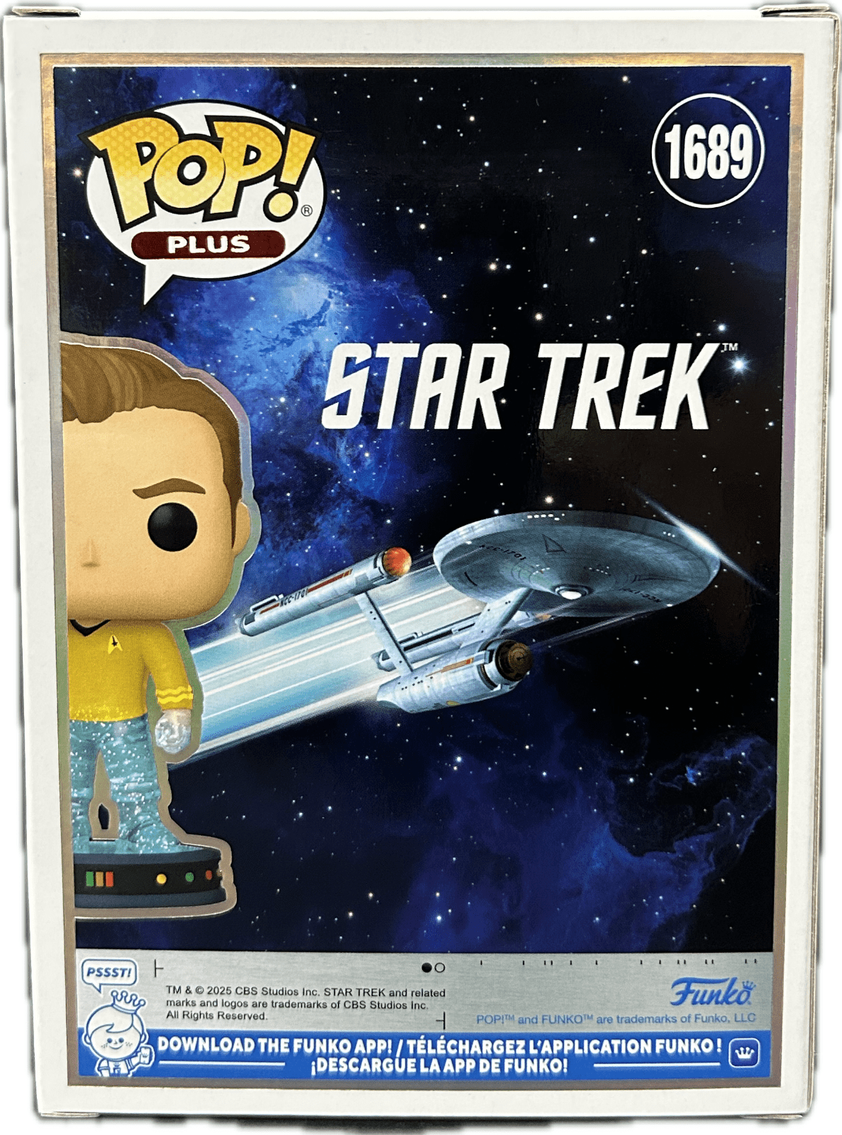 William Shatner Signed Funko POP 1689 JSA James T. Kirk Star Trek WB971087 - Image 4