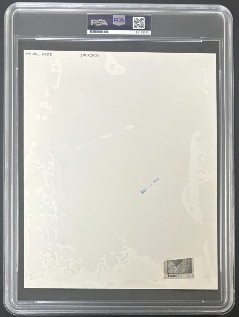 Mike Tyson Original 1988 Type 1 Photograph PSA/DNA with Robin Givens - Image 3