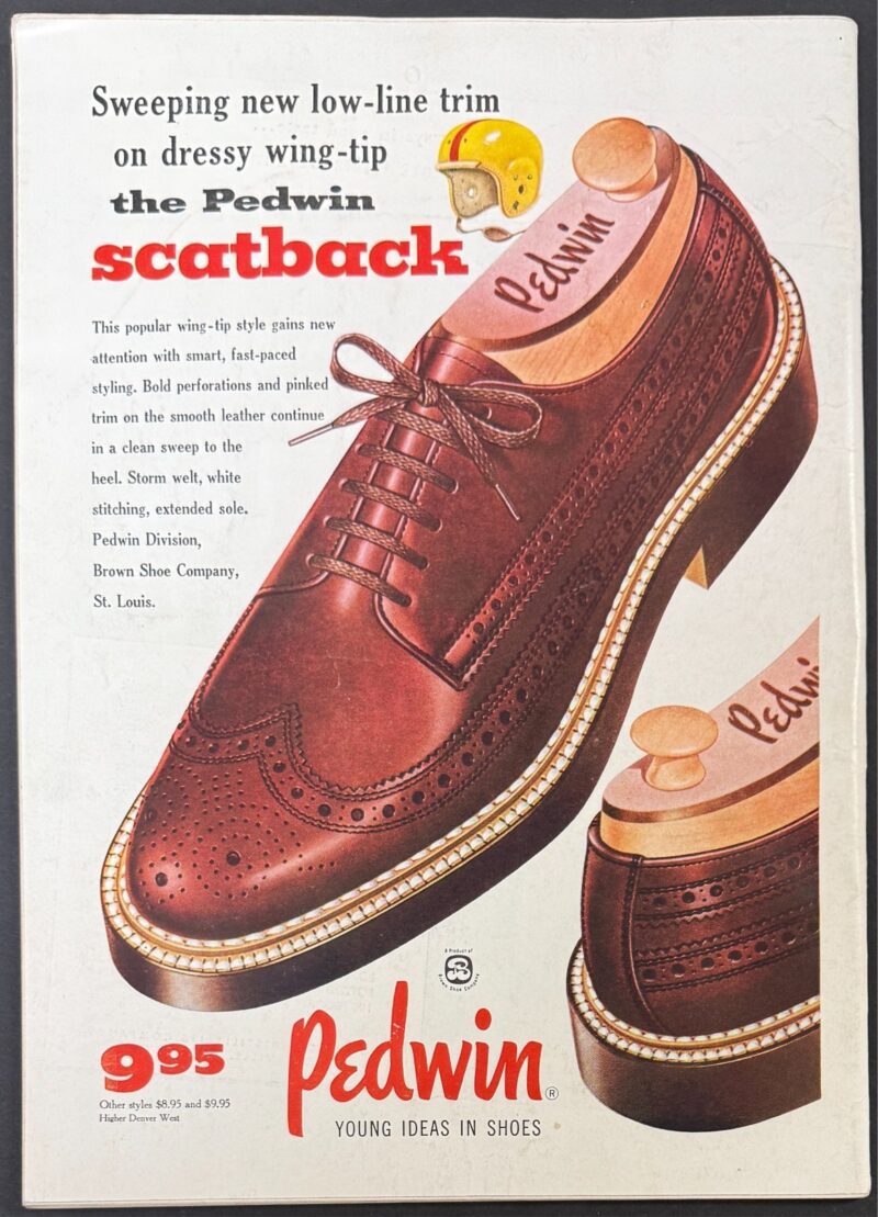 Y.A. Tittle Signed Nov. 22, 1954 Sports Illustrated Magazine Beckett 49'ers - Image 2