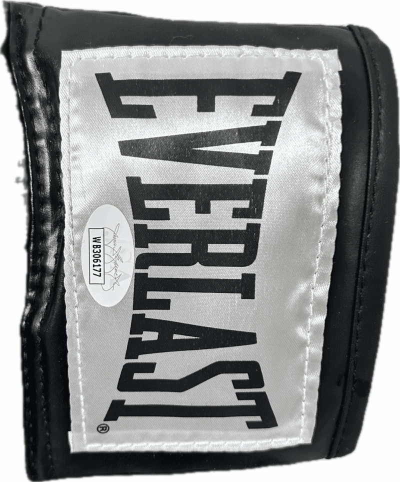 Sugar Ray Leonard Signed Autographed Black Left Hand Boxing Glove JSA Authentic - Image 2