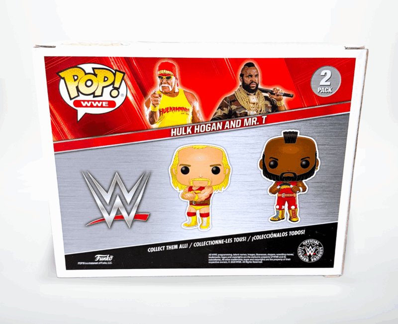 Mr. T Signed Autographed WWE Funko Pop 2 JSA Authenticated Hulk Hogan - Image 4
