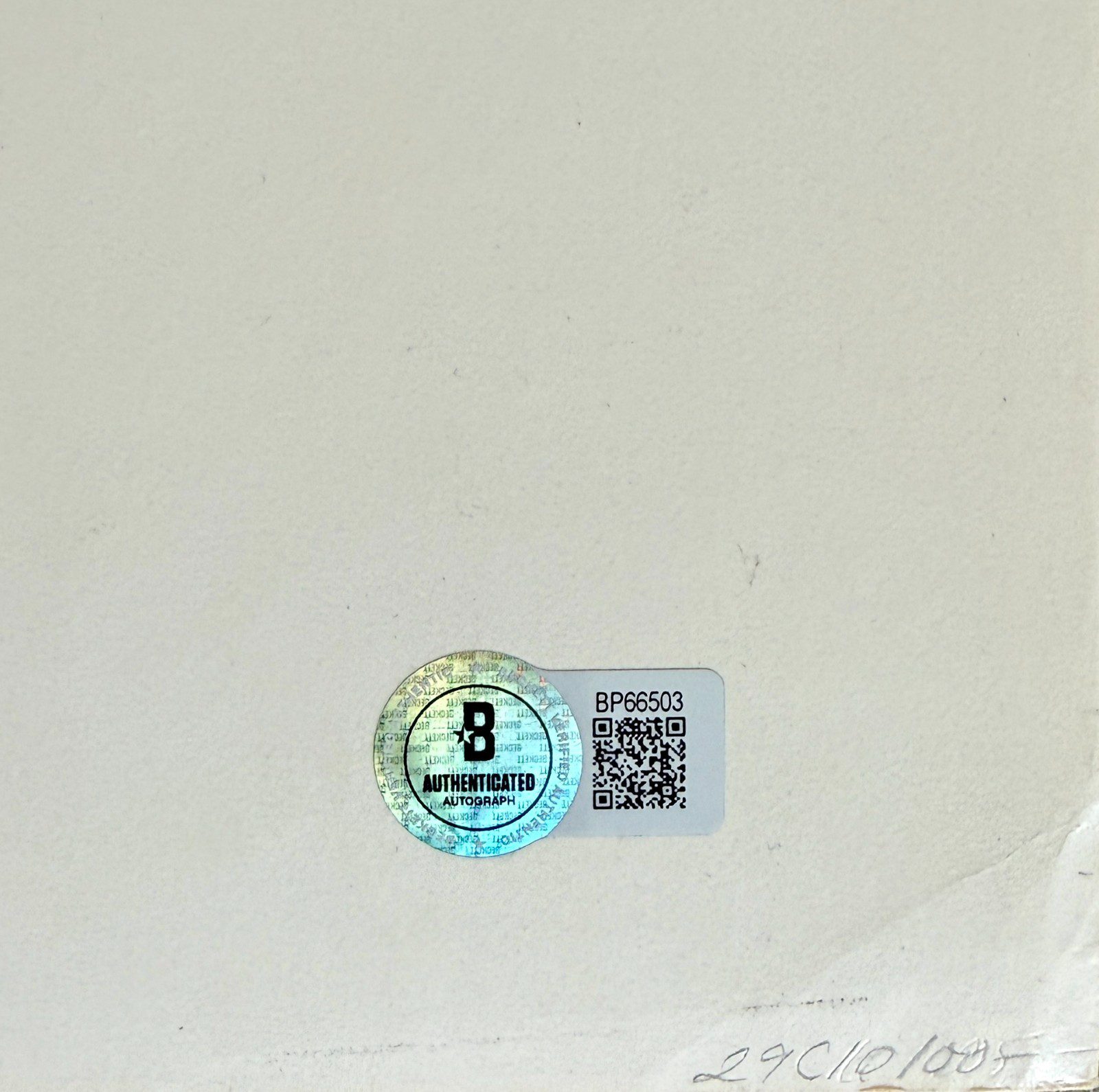 LeRoy Neiman Signed Paul "Bear" Bryant Poster 32x22 1/2 Beckett Authenticated - Image 4