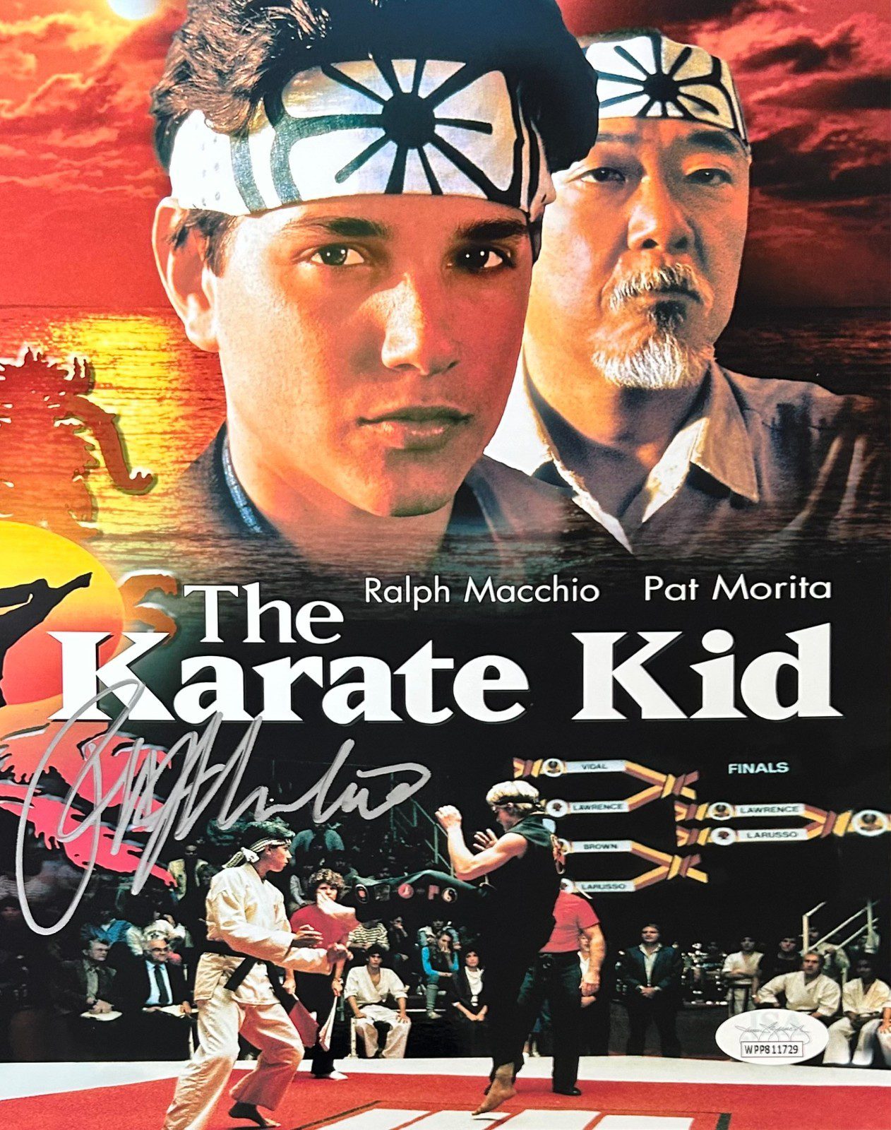 Ralph Macchio Signed Autographed 8x10 Photo JSA Authenticated #1 Karate Kid