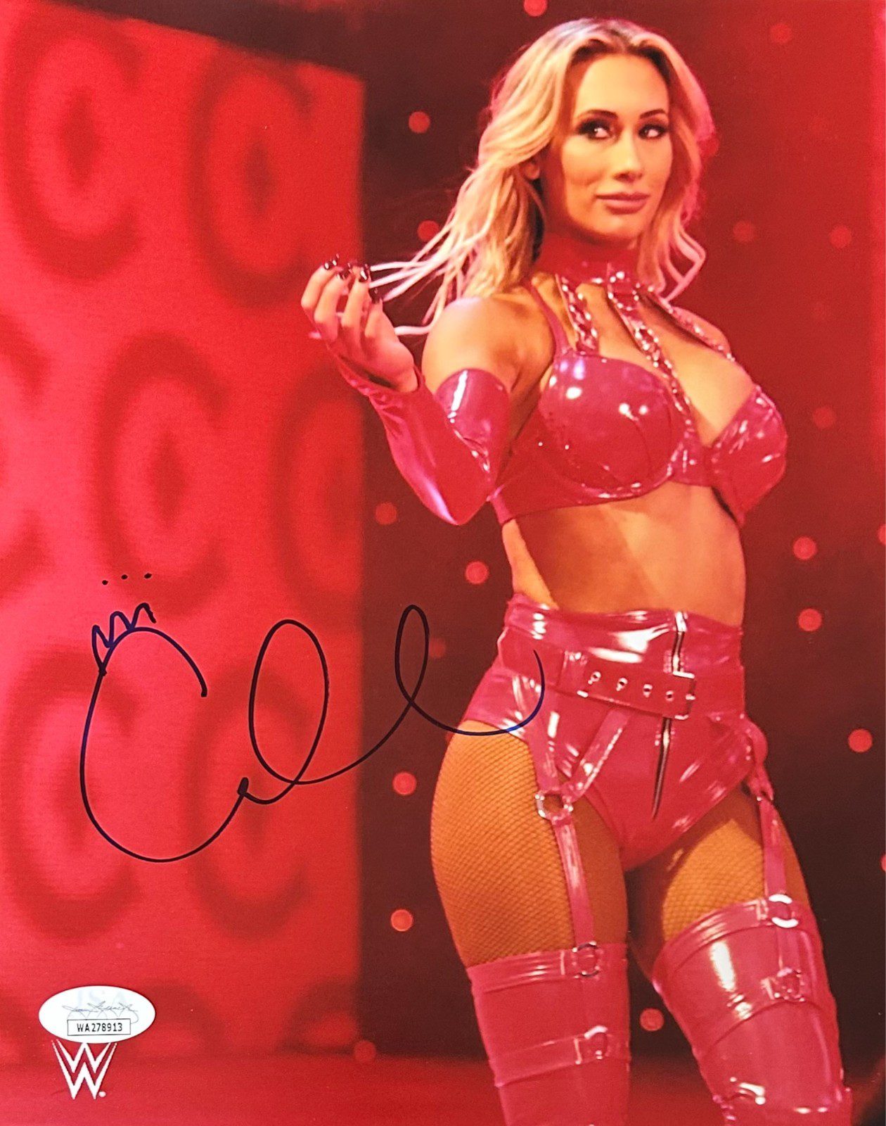 Carmella Signed Autographed 8x10 Photo JSA Authenticated #8