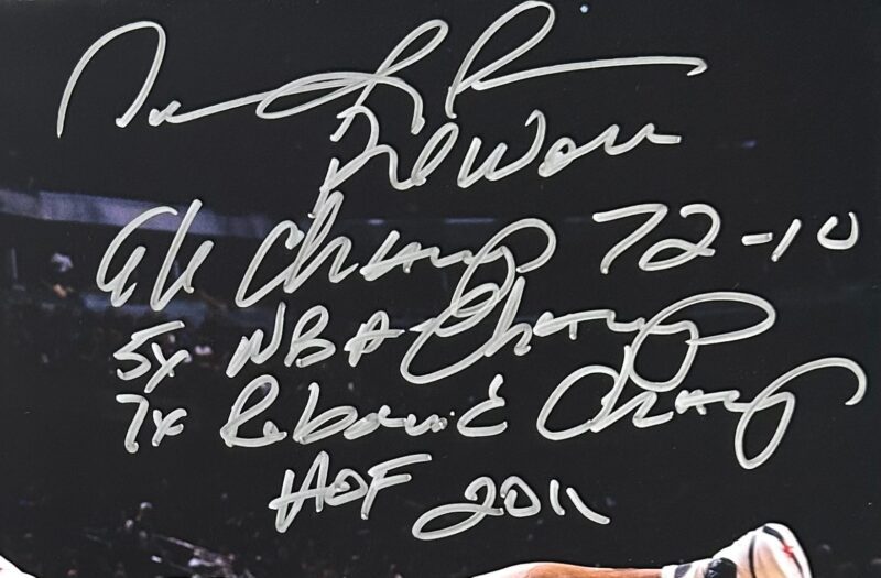 Dennis Rodman Signed 16x20 Photo Beckett Authentic w 6 Inscriptions BH82996 - Image 2