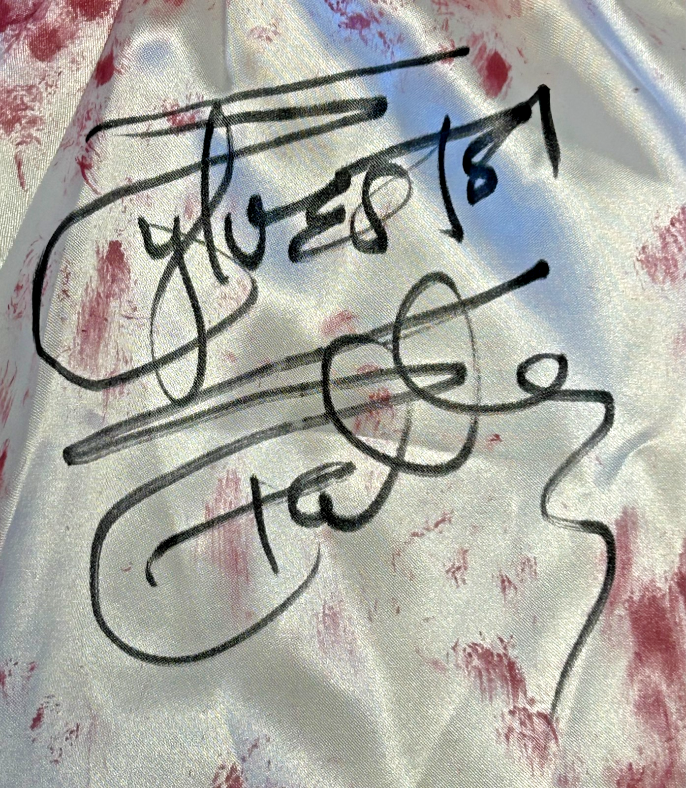 Sylvester Stallone Signed Rocky Bloody Trunks JSA Authenticated. - Image 3