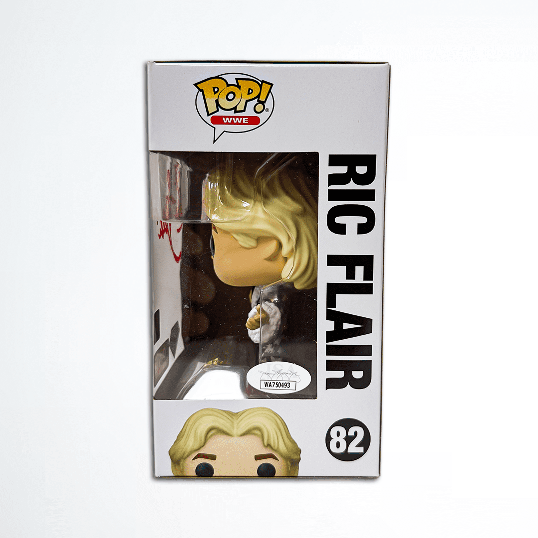 Ric Flair Signed POP JSA Game Stop Exclusive Diamond Collection #82 RED - Image 3