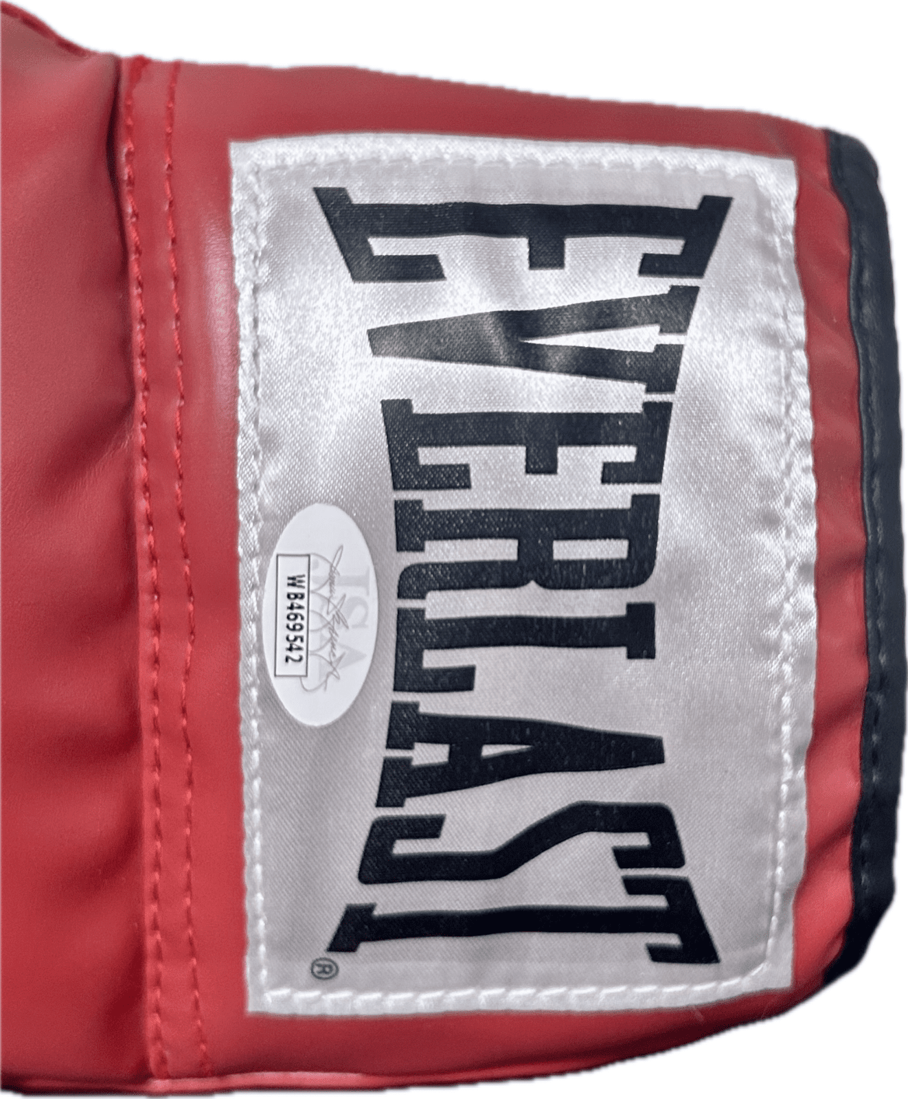 Silvester "Sly" Stallone & Rocky Signed Autograph Red Everlast Boxing Gloves JSA - Image 3