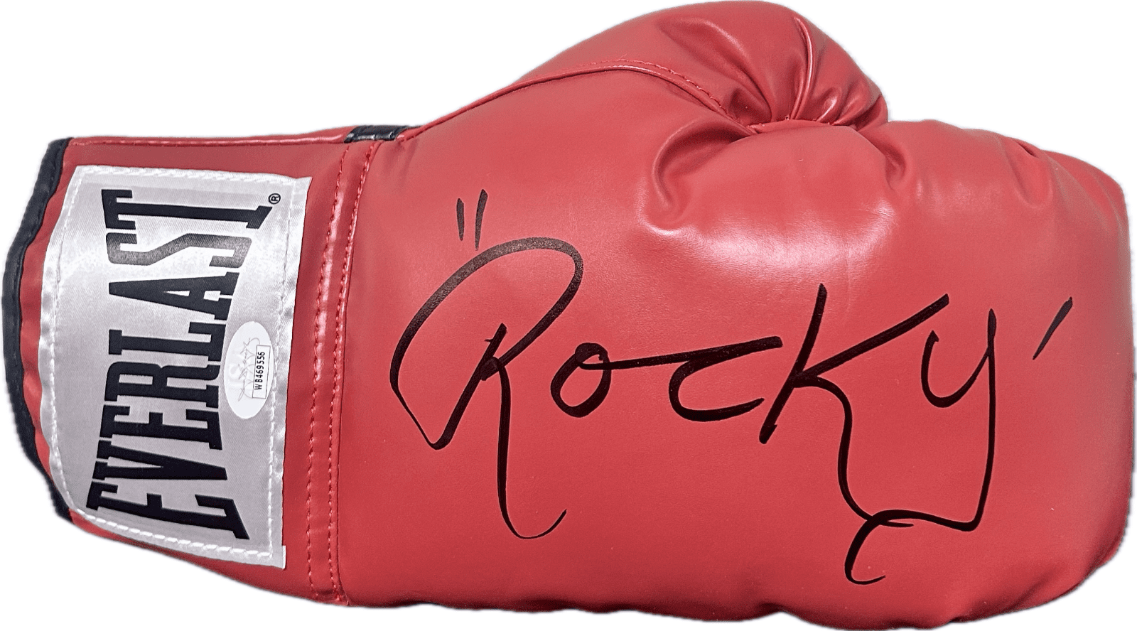 Silvester "Sly" Stallone & Rocky Signed Autograph Red Everlast Boxing Gloves JSA - Image 5