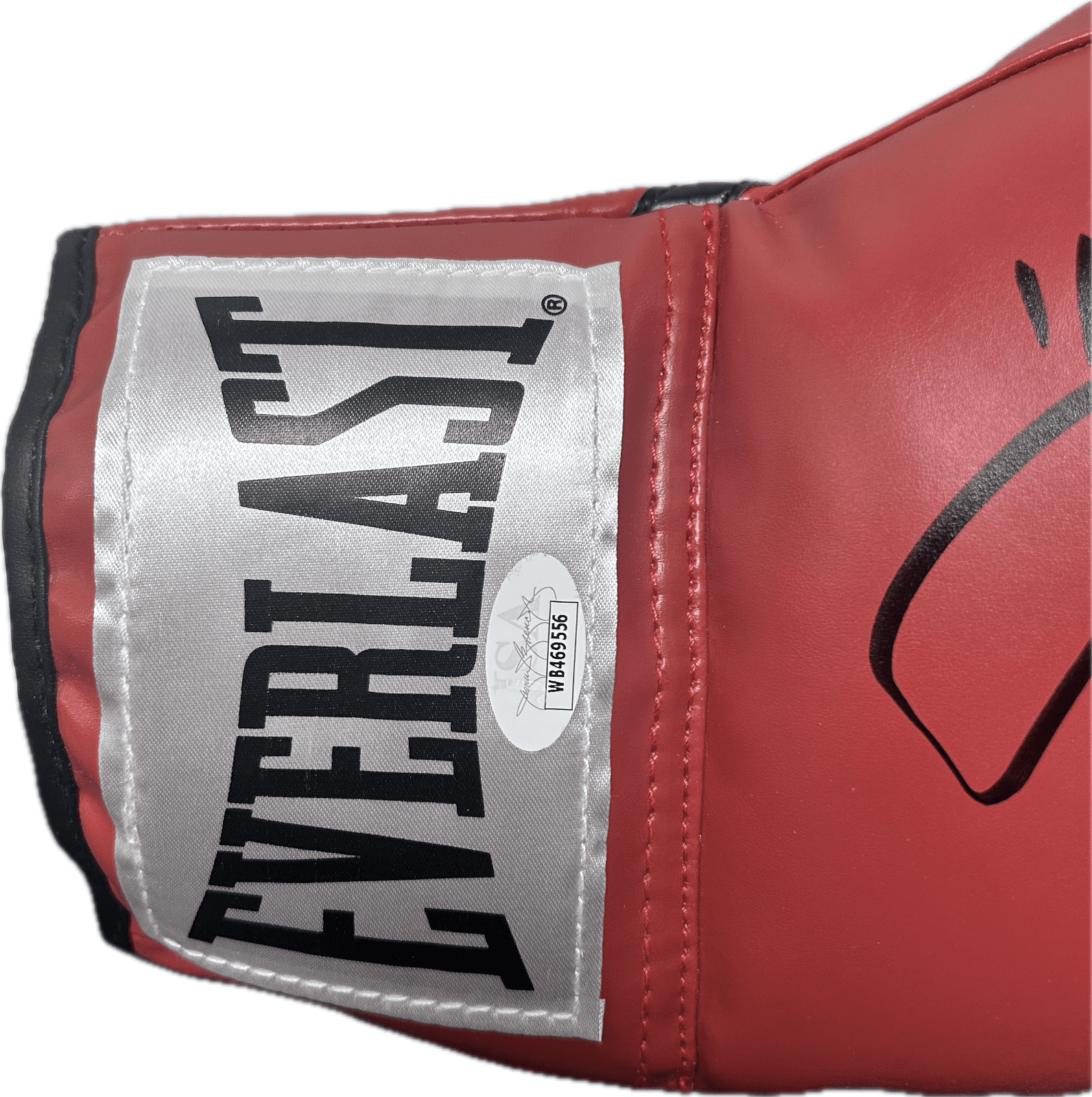 Silvester "Sly" Stallone & Rocky Signed Autograph Red Everlast Boxing Gloves JSA - Image 6