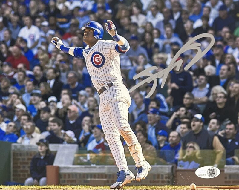 Sammy Sosa Signed Autograph 8x10 Photo JSA Authenticated #6 Cubs