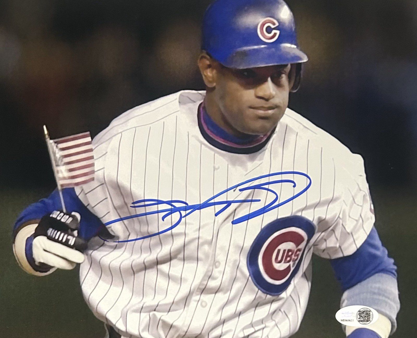 Sammy Sosa Signed Autograph 8x10 Photo JSA Authenticated #2 Cubs