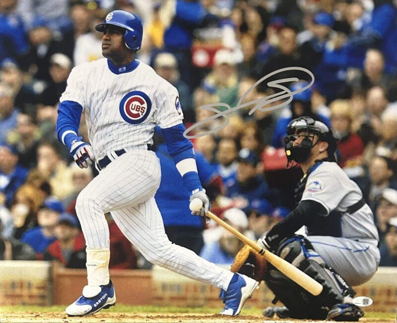 Sammy Sosa Signed Autograph 16x20 Photo JSA Authenticated #5 Cubs