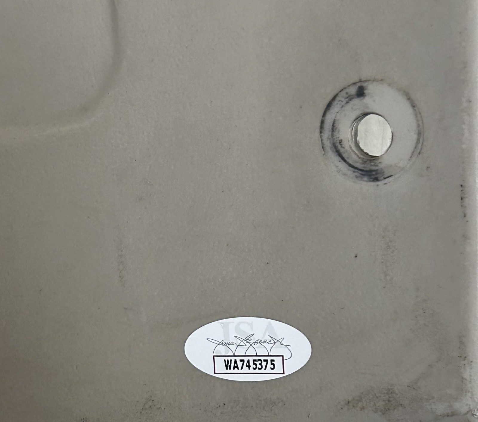 HULK HOGAN AUTOGRAPHED PONTIAC SILVERDOME SEAT BACK JSA WA745375 WRESTLEMANIA 3 - Image 3