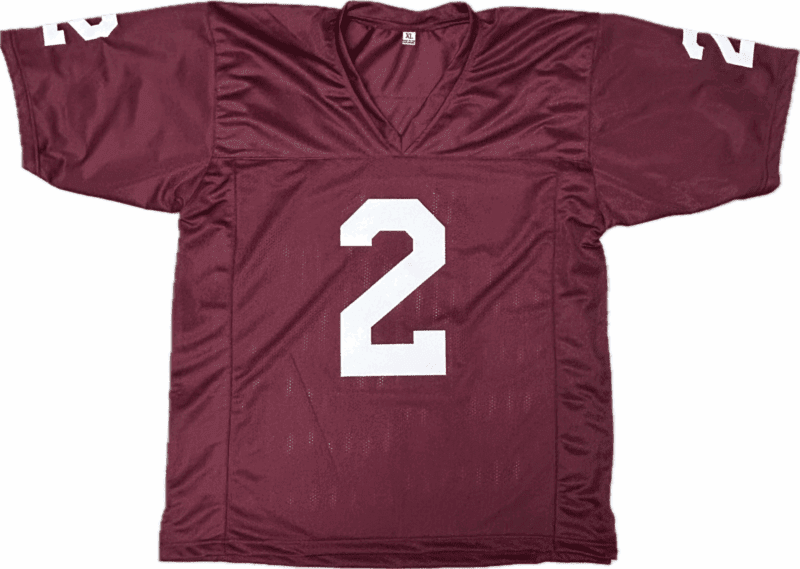 Johnny Manziel Signed Autographed Maroon Jersey JSA Authenticated F'N Football - Image 3
