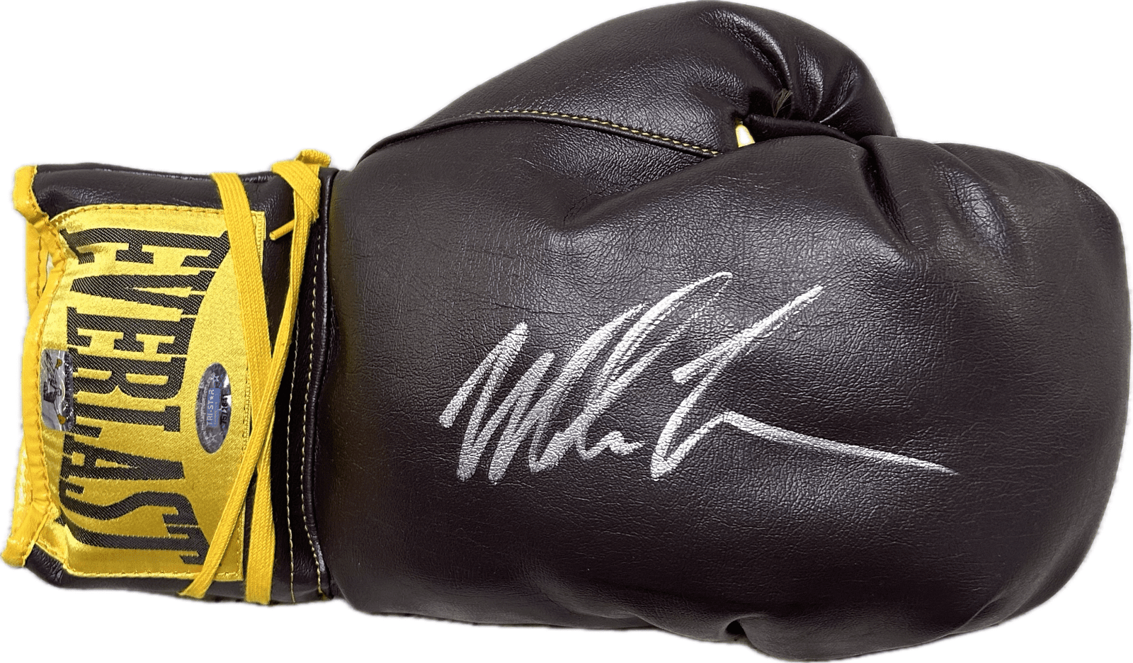 Mike Tyson Signed Right Everlast Leather 14oz Boxing Glove TriStar Tyson Athen