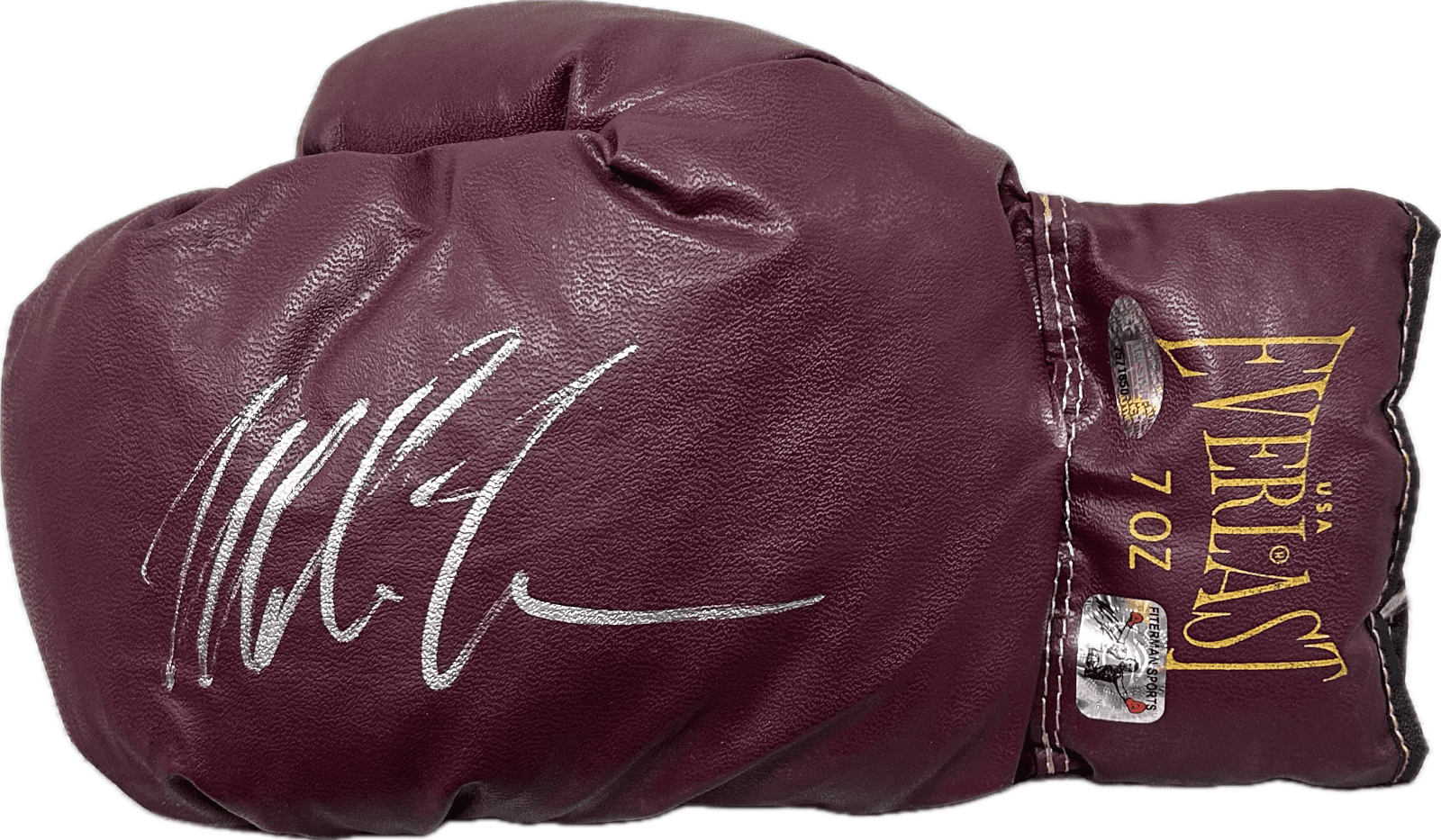 Mike Tyson Signed Autographed Left Everlast 7oz Boxing Glove TriStar Tyson Athen