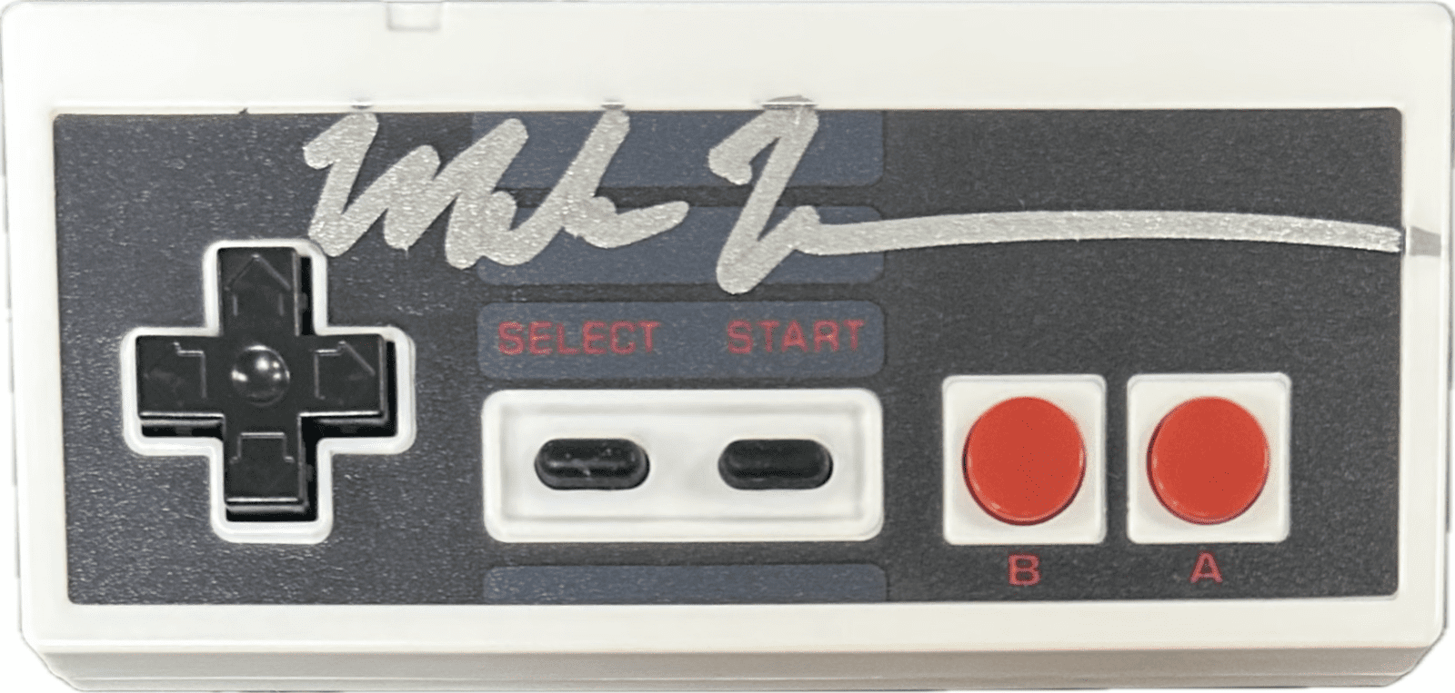 Mike Tyson Signed Replica Nintendo Controller JSA & Tyson Authetic WIT023223