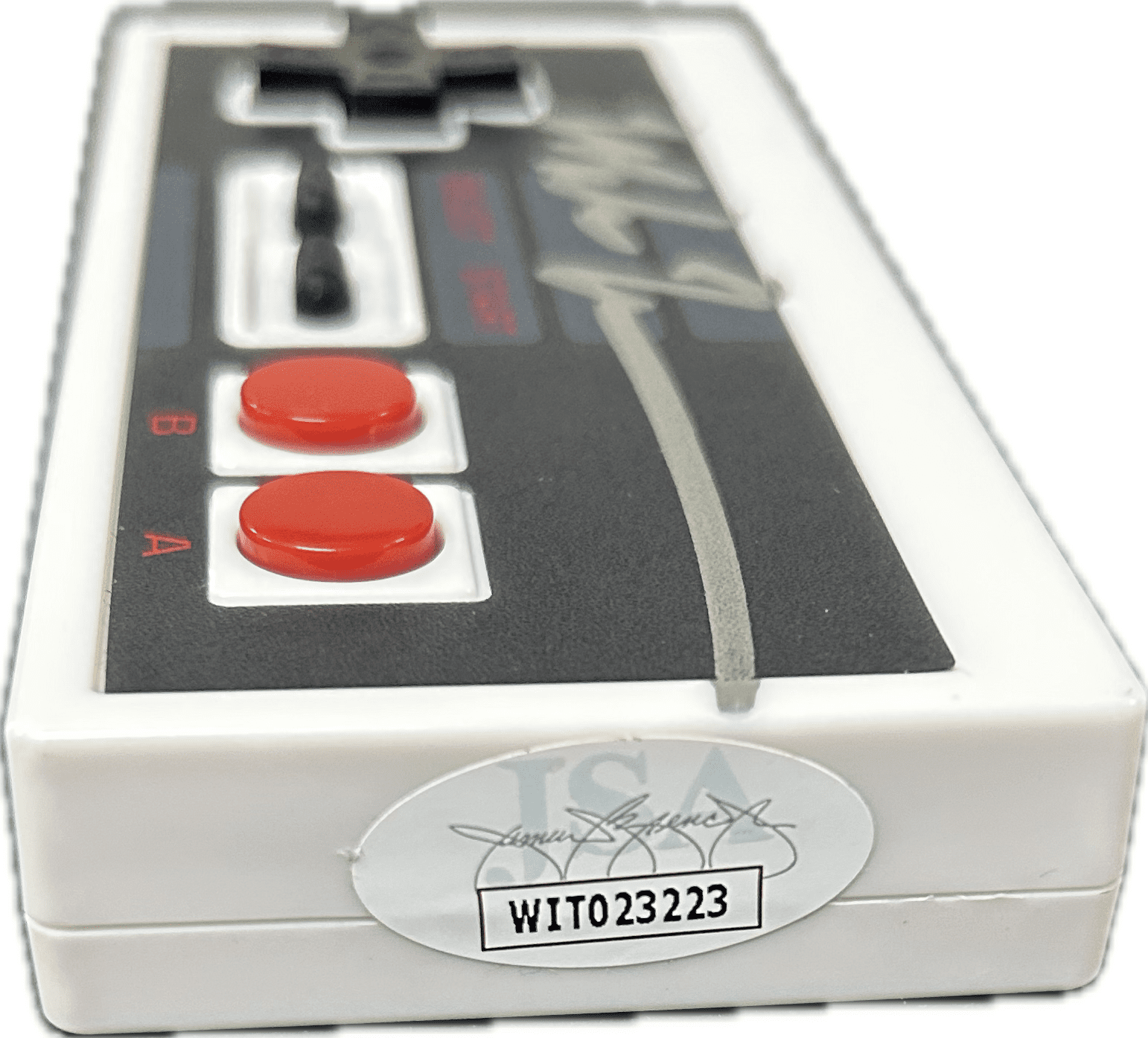 Mike Tyson Signed Replica Nintendo Controller JSA & Tyson Authetic WIT023223 - Image 3