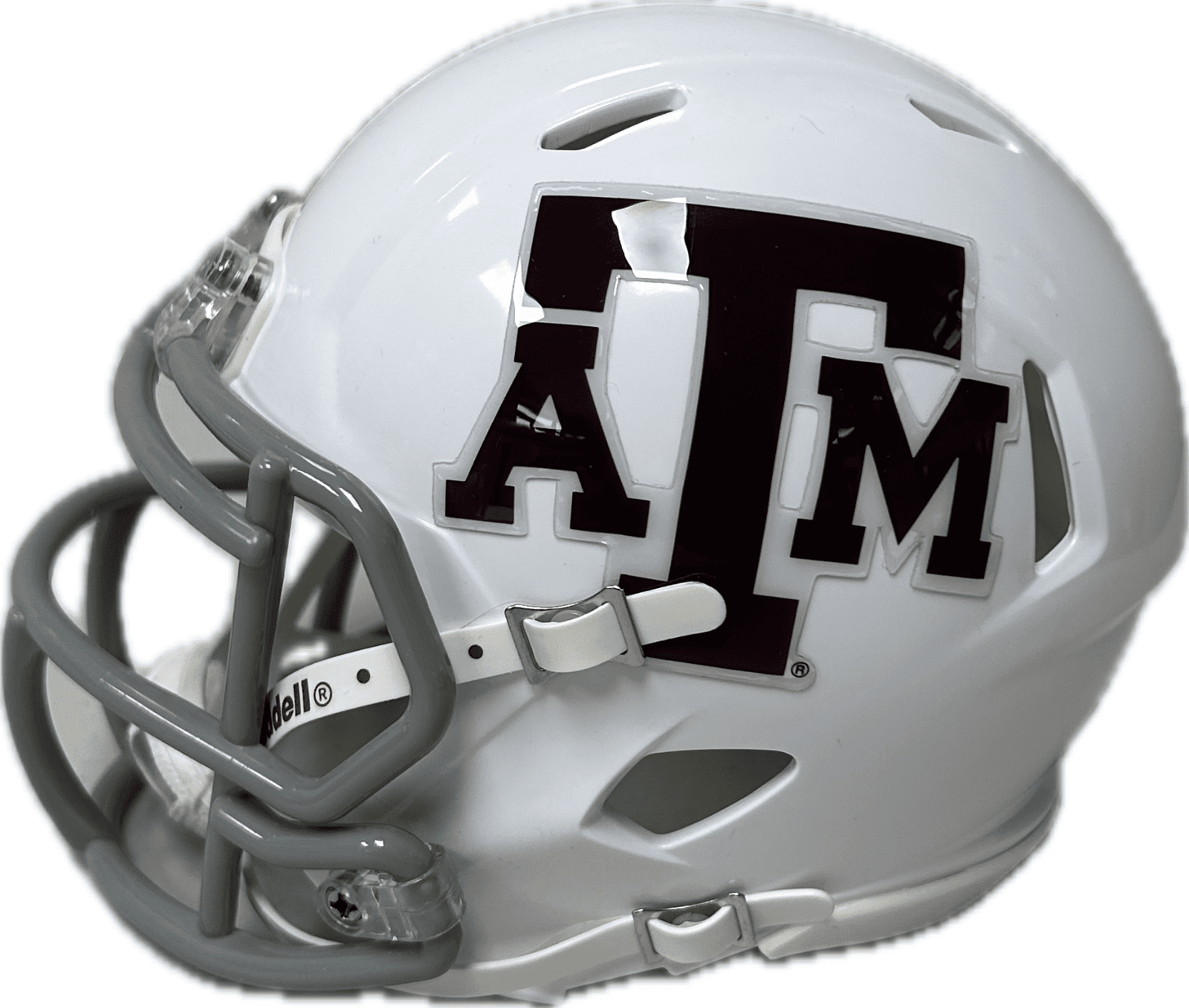 MARCEL REED AUTOGRAPHED WHITE TEXAS A&M SPEED MINI HELMET JSA #10 - Image 4