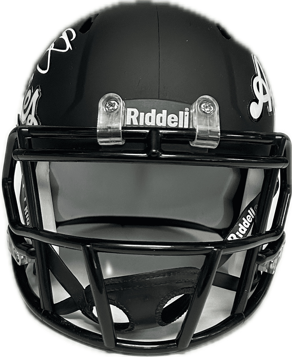 JOHNNY MANZIEL AUTOGRAPHED BLACK TEXAS A&M SPEED MINI HELMET JSA '12 HEISMAN - Image 3