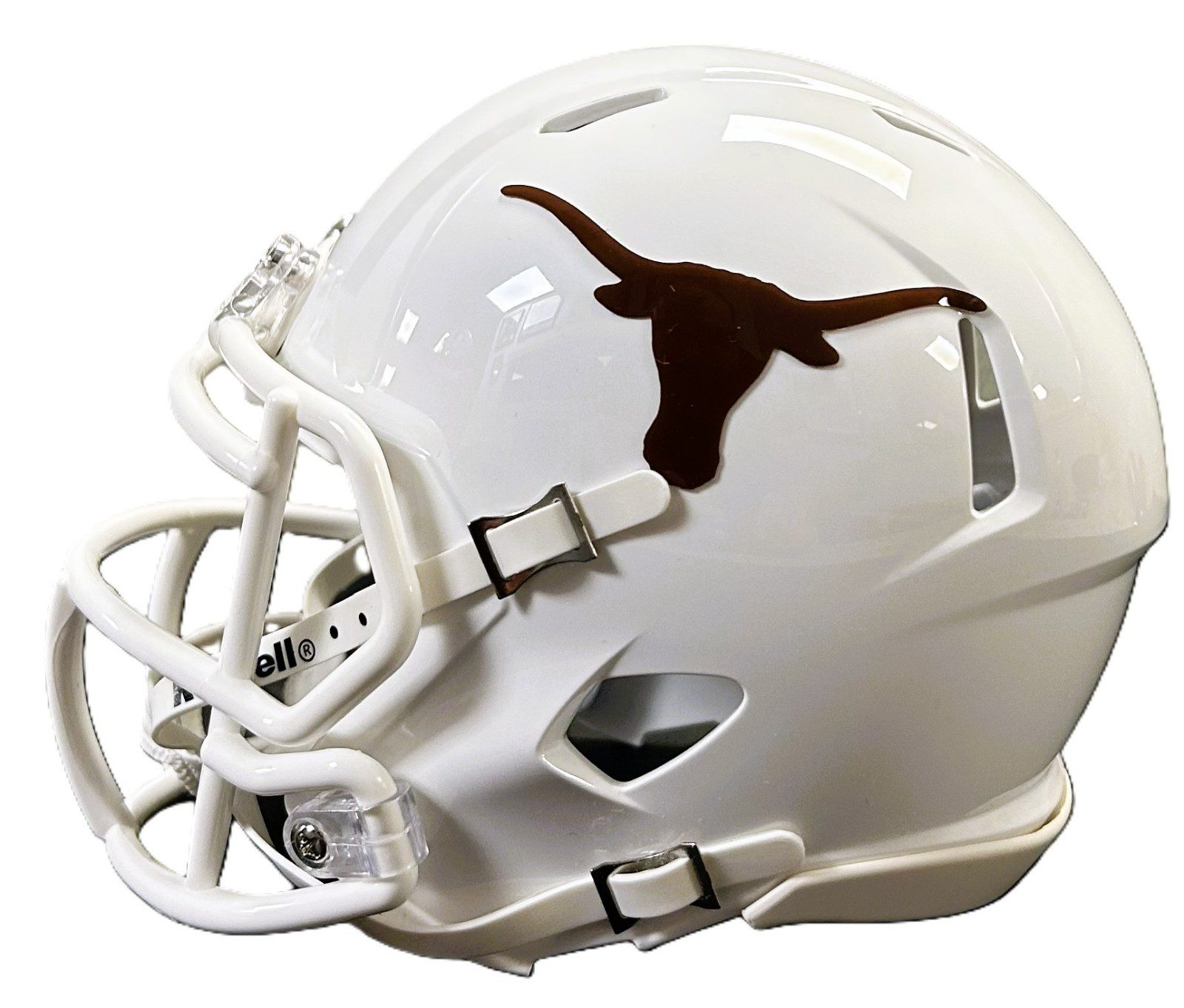 PARKER LIVINGSTONE AUTOGRAPHED TEXAS LONGHORNS SPEED MINI HELMET JSA - Image 3
