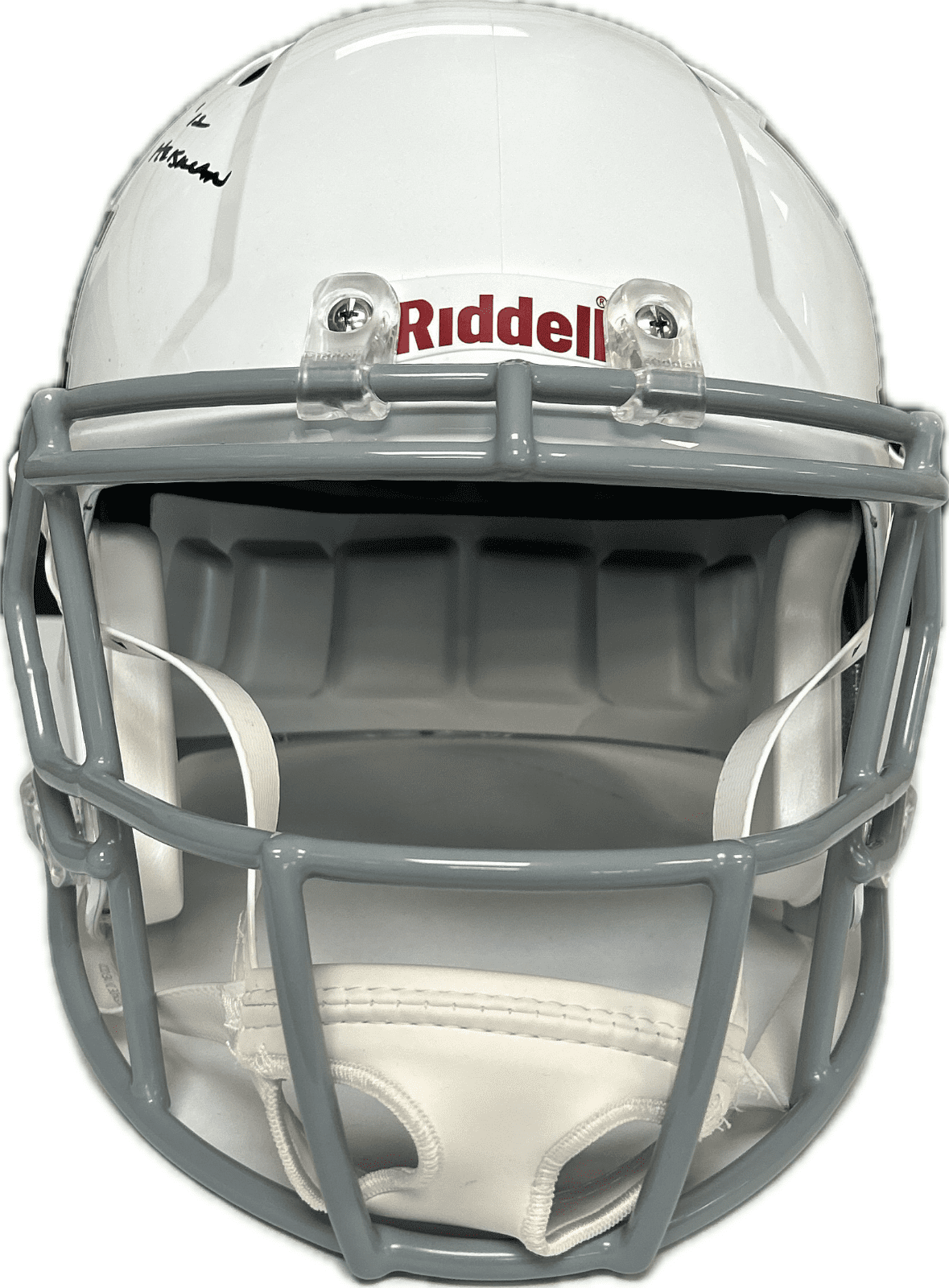 JOHNNY MANZIEL AUTOGRAPHED WHITE A&M SPEED FULL SIZE HELMET JSA '12 HEISMAN - Image 3