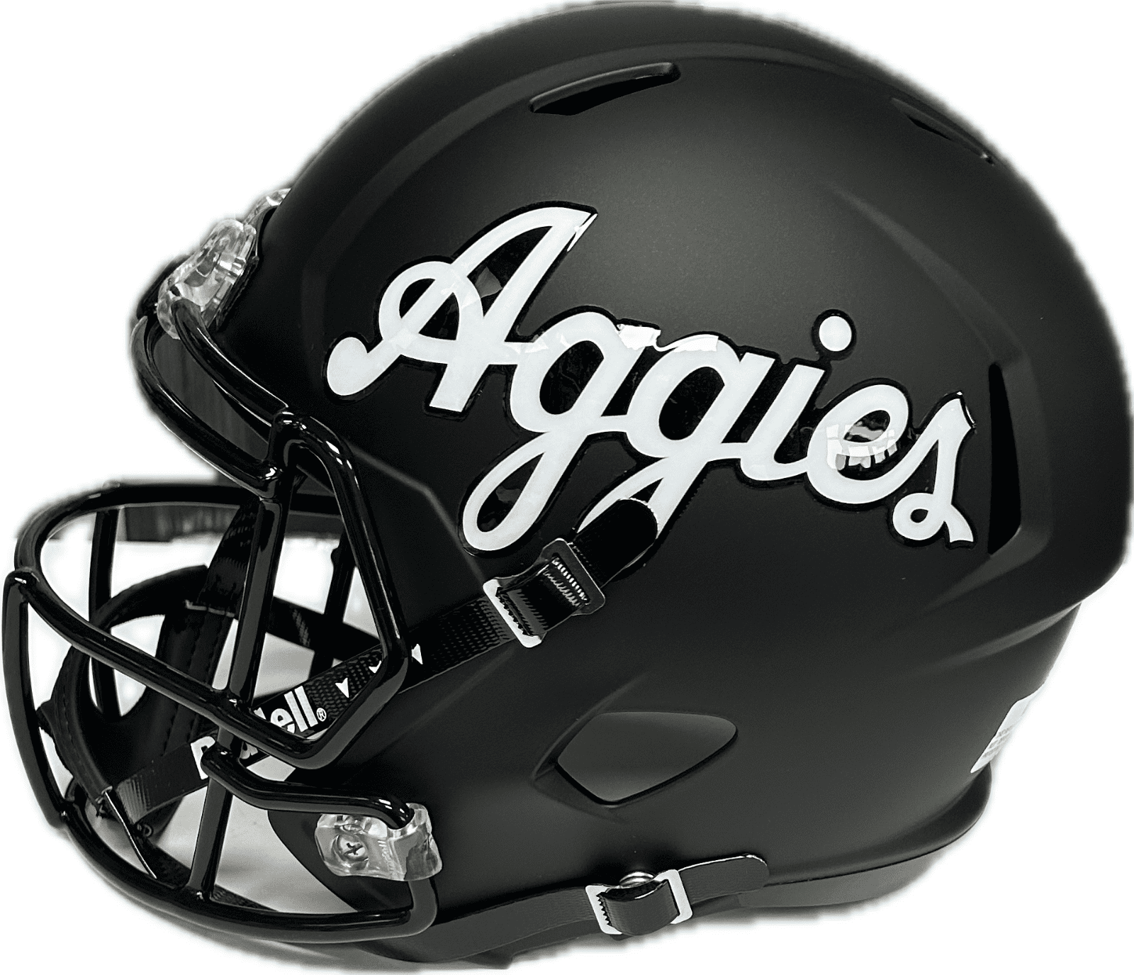 JOHNNY MANZIEL AUTOGRAPHED BLACK A&M SPEED FULL SIZE HELMET JSA '12 HEISMAN - Image 4