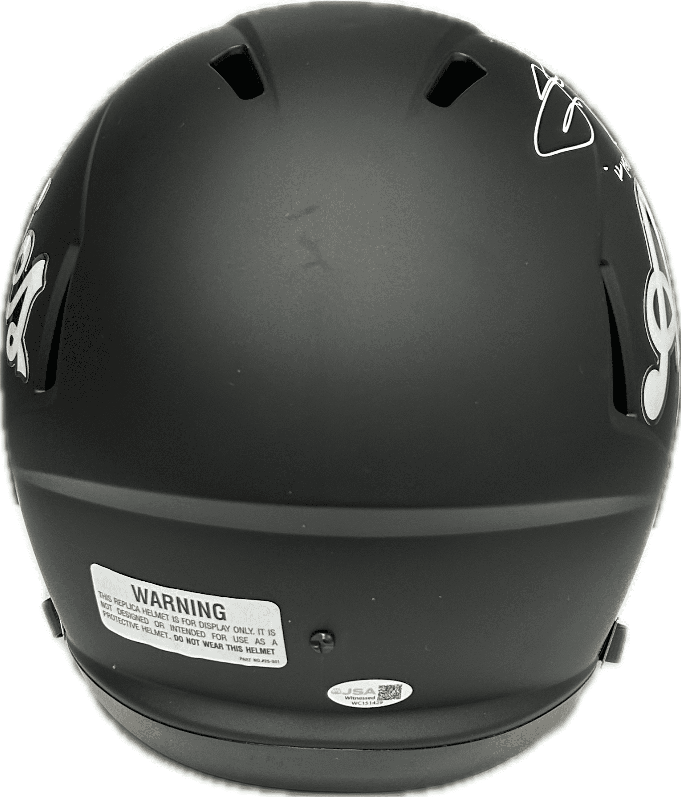 JOHNNY MANZIEL AUTOGRAPHED BLACK A&M SPEED FULL SIZE HELMET JSA '12 HEISMAN - Image 5