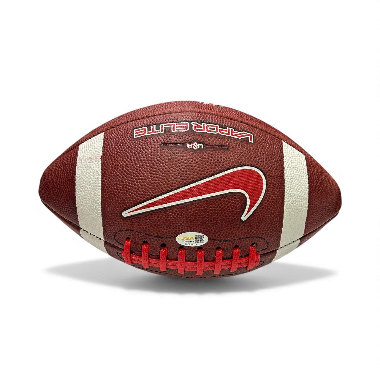 KEWAN LACY AUTOGRAPHED OLE MISS NIKE OFFICIAL ON FIELD FOOTBALL JSA BELT BOYZ - Image 4