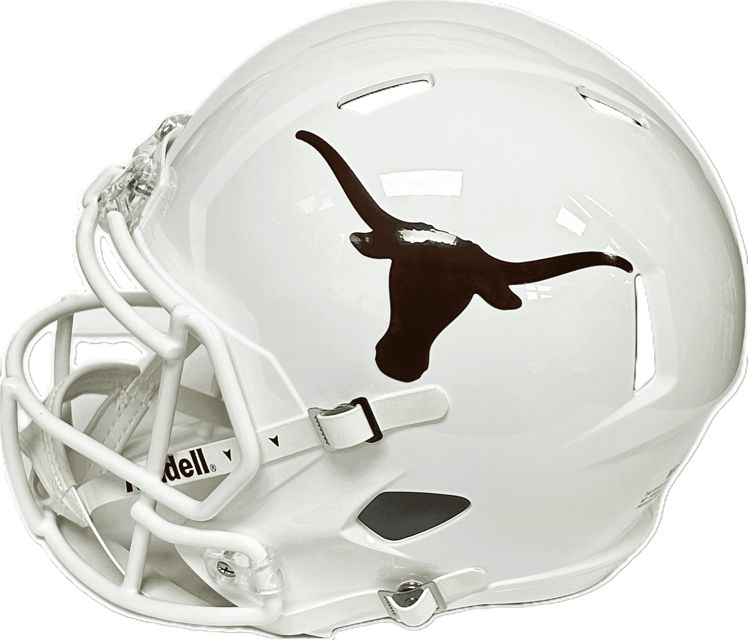 CJ BAXTER AUTOGRAPHED TEXAS LONGHORNS SPEED FULL SIZE HELMET JSA - Image 3