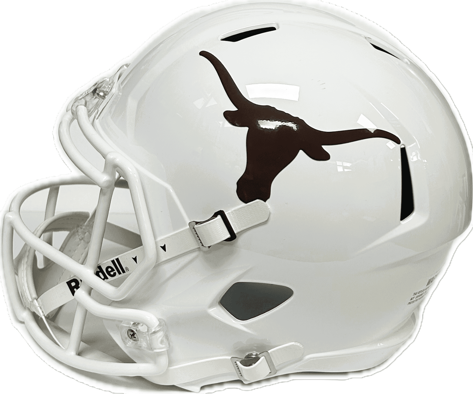 PARKER LIVINGSTONE AUTOGRAPHED TEXAS LONGHORNS SPEED FULL SIZE HELMET JSA - Image 3