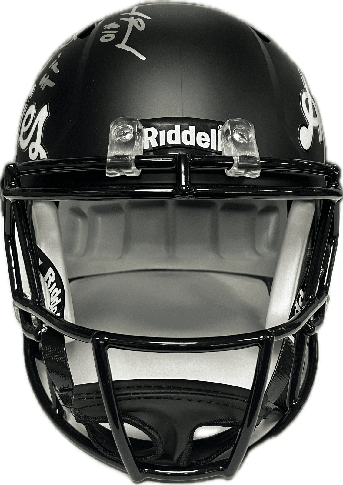 MARCEL REED & JOHNNY MANZIEL AUTOGRAPHED TEXAS A&M BLACK FULL SIZE HELMET JSA - Image 3