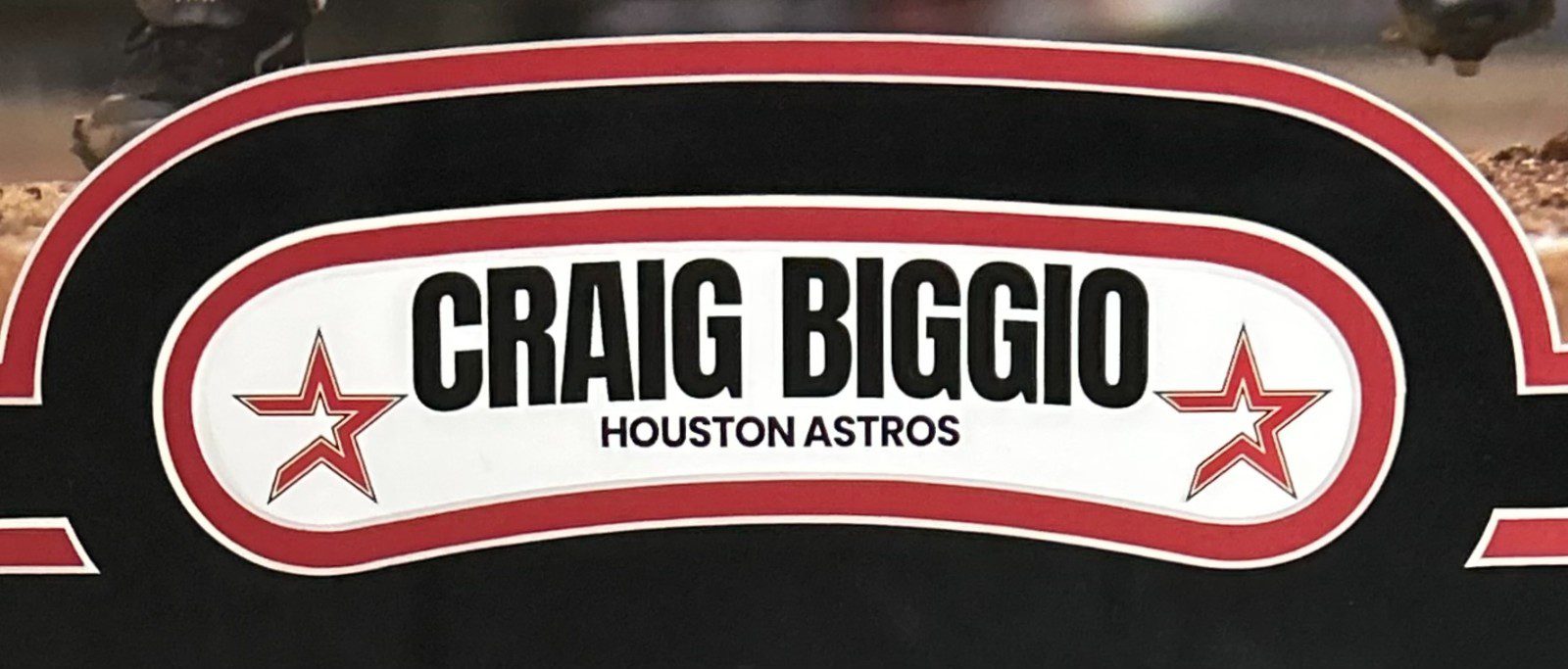 CRAIG BIGGIO AUTOGRAPHED FRAMED 16x20 PHOTO TRISTAR HOUSTON ASTROS - Image 3