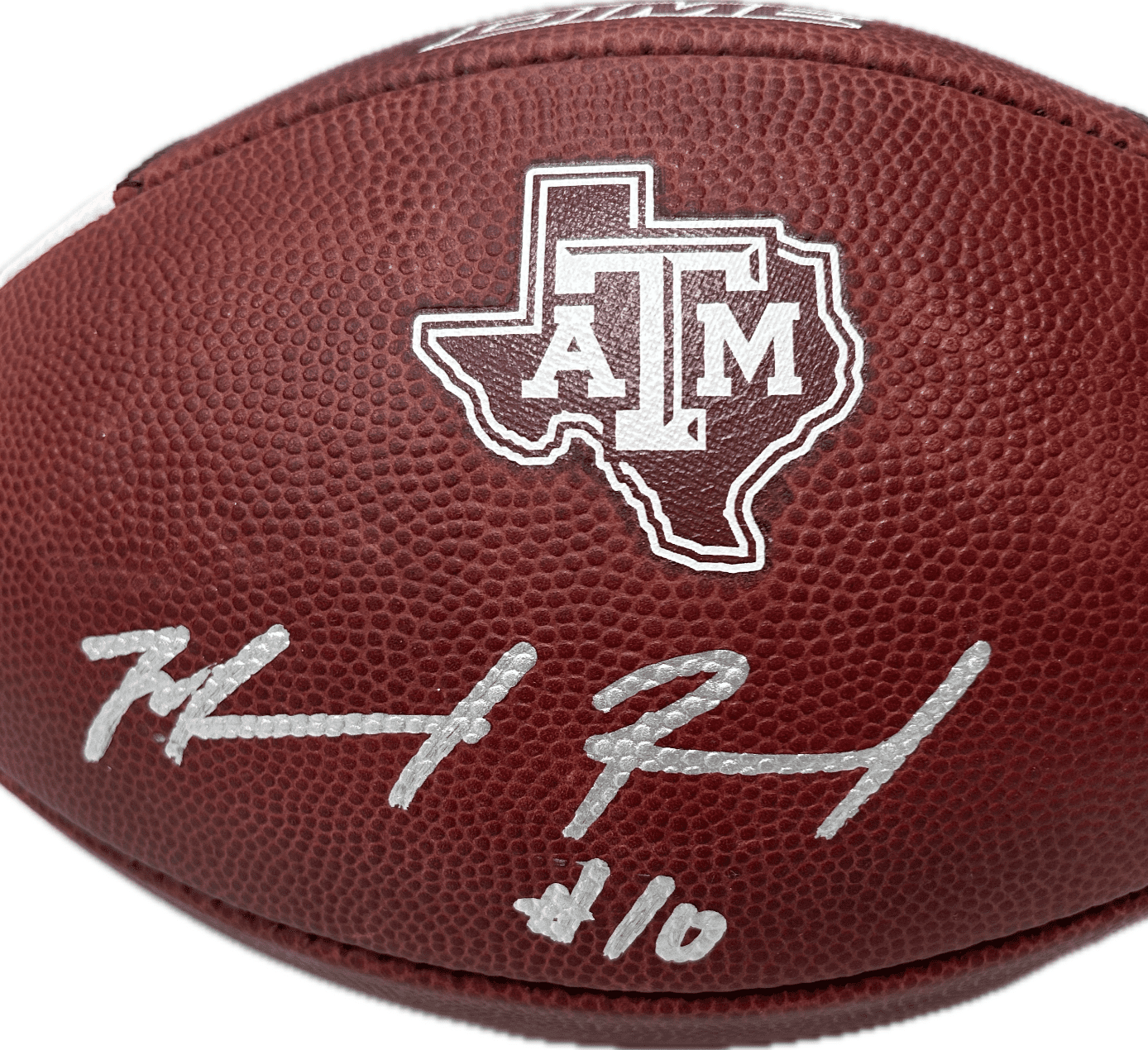 MARCEL REED AUTOGRAPHED TEXAS A&M ADDIDAS OFFICIAL ON FIELD FOOTBALL JSA - Image 2