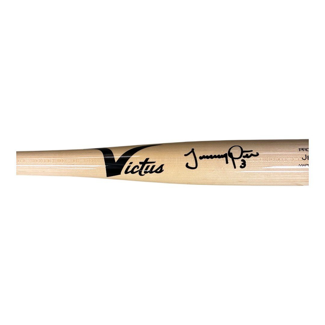 JEREMY PENA SIGNED 2025 ASTROS VICTUS PLAYER ISSUED BAT MODEL