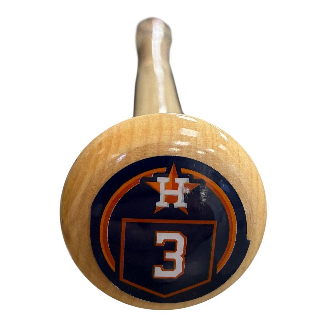 セミドライ 5ミリ3ミリ　MLB JEREMY PENA SIGNED 2025 ASTROS VICTUS PLAYER ISSUED BAT MODEL
