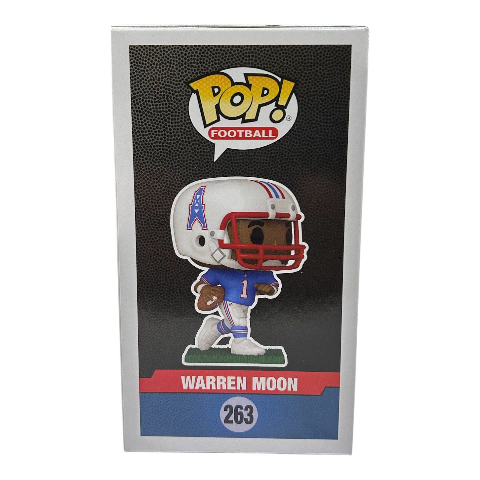 WARREN MOON ATUOGRAPHED HOUSTON OILERS FUNKO POP 263 BECKETT AUTHENTICATED - Image 4