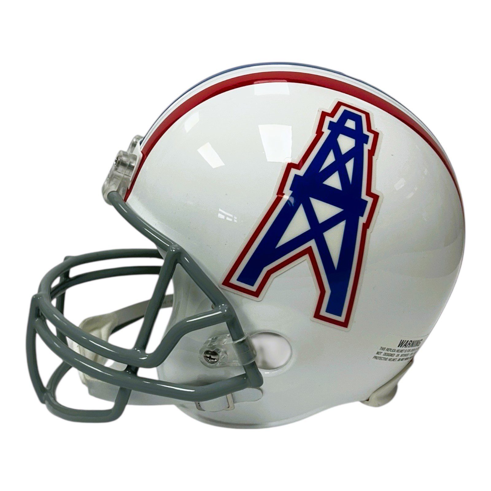 EARL CAMPBELL AUTOGRAPHED HOUSTON OILERS FULL SIZE HELMET JSA 3X MVP - Image 3