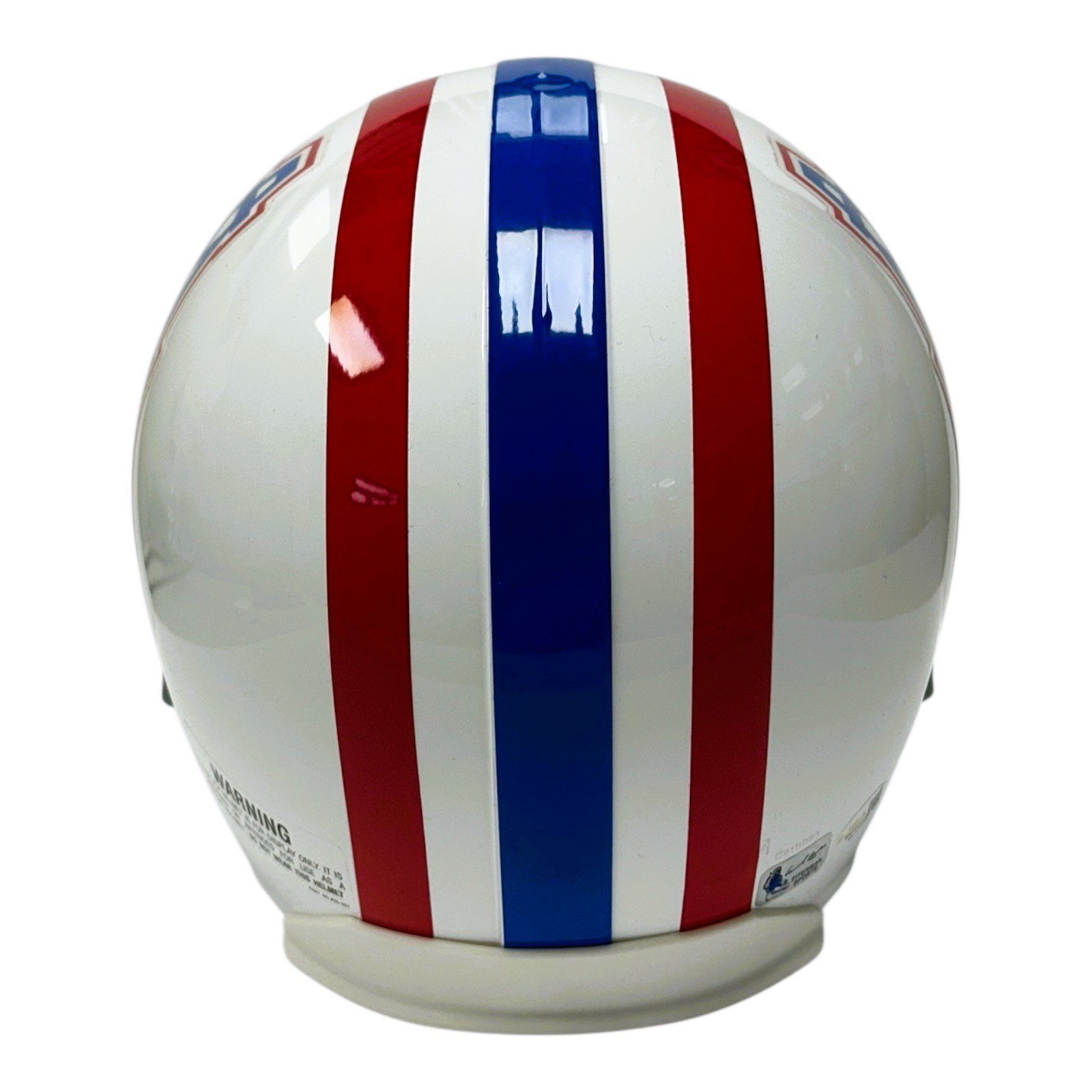 EARL CAMPBELL AUTOGRAPHED HOUSTON OILERS FULL SIZE HELMET JSA 3X MVP - Image 5