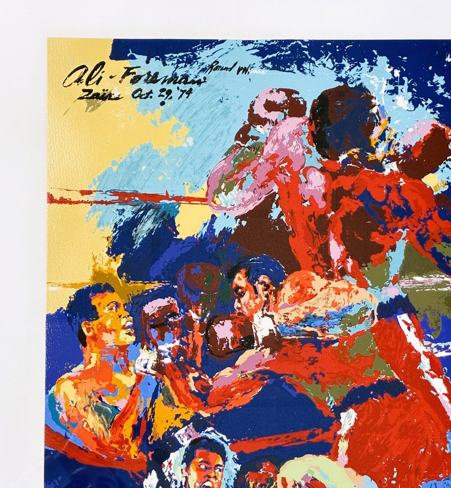 "Homage to Ali" by LeRoy Neiman a Limited Edition Serigraph on Paper 120/270 - Image 2