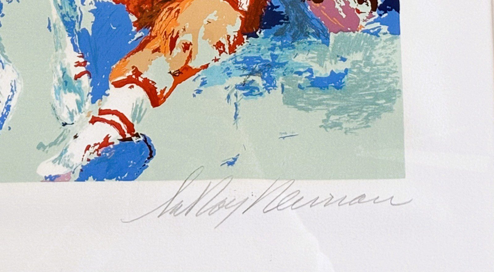 "Homage to Ali" by LeRoy Neiman a Limited Edition Serigraph on Paper 120/270 - Image 4