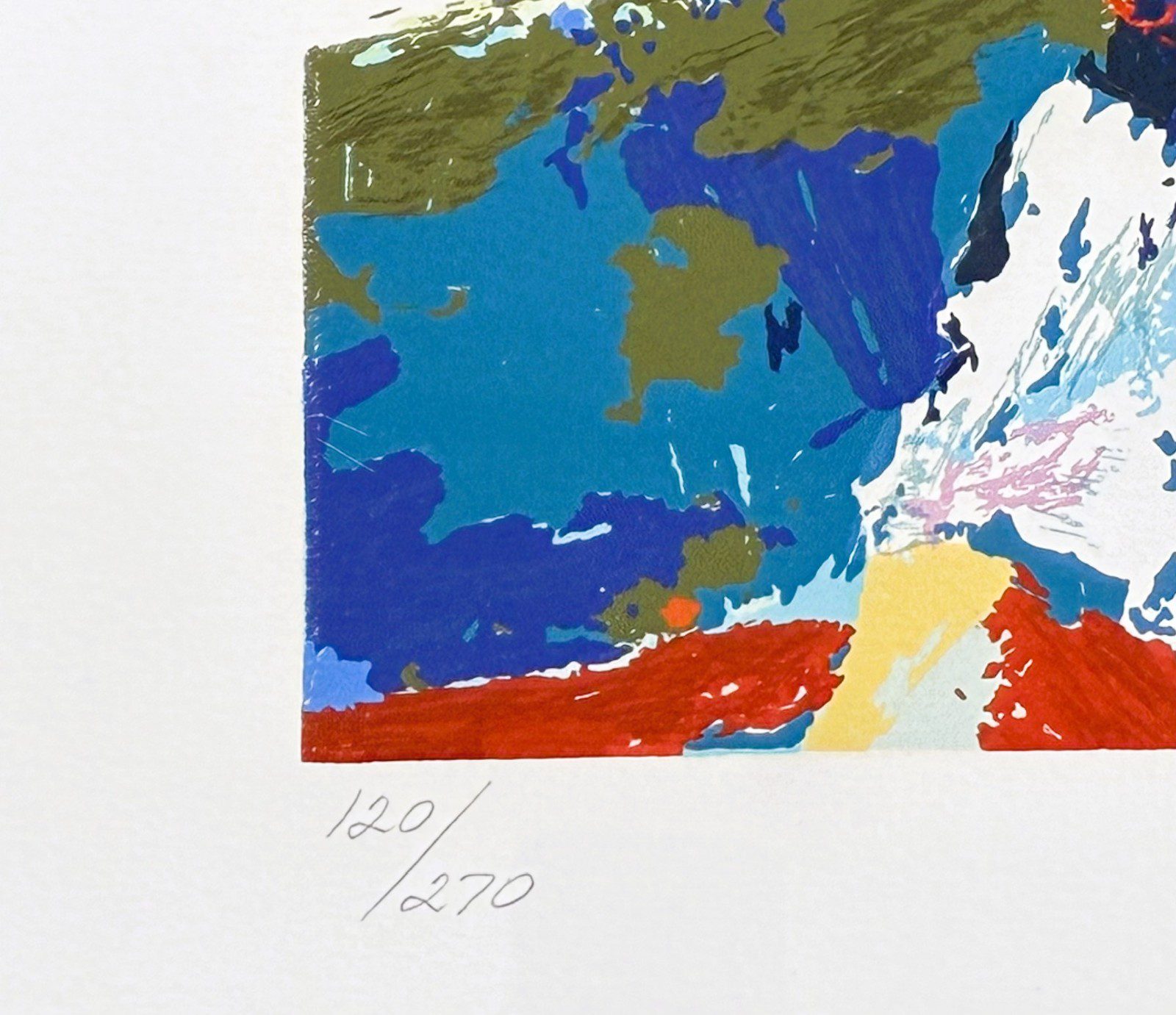 "Homage to Ali" by LeRoy Neiman a Limited Edition Serigraph on Paper 120/270 - Image 7