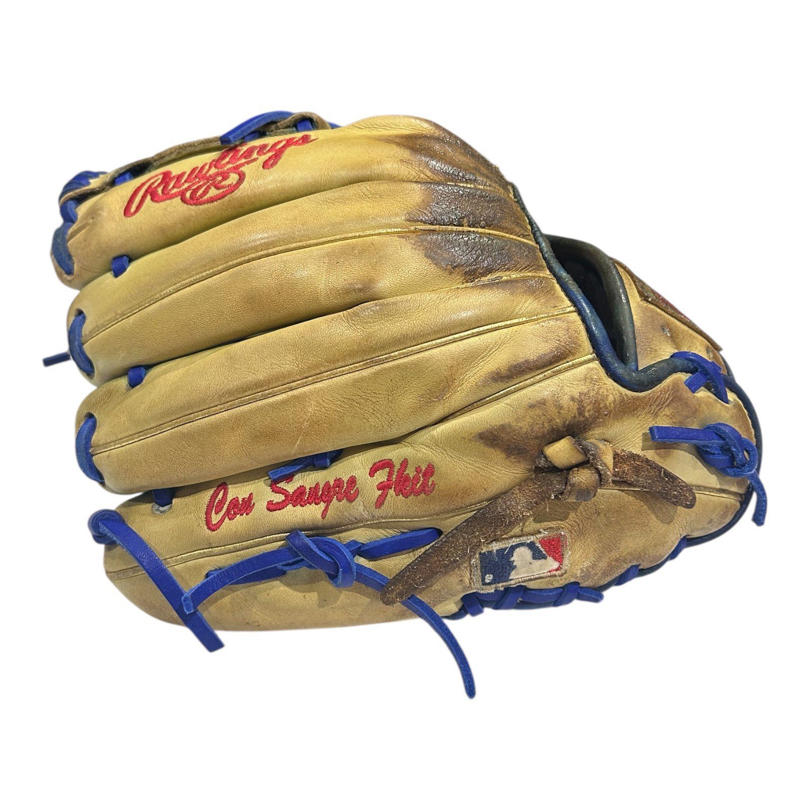 JEREMY PENA 2023 GAME USED RAWLINGS FIELDING GLOVE ‘23 WBC MLB SEASON & PLAYOFFS - Image 12