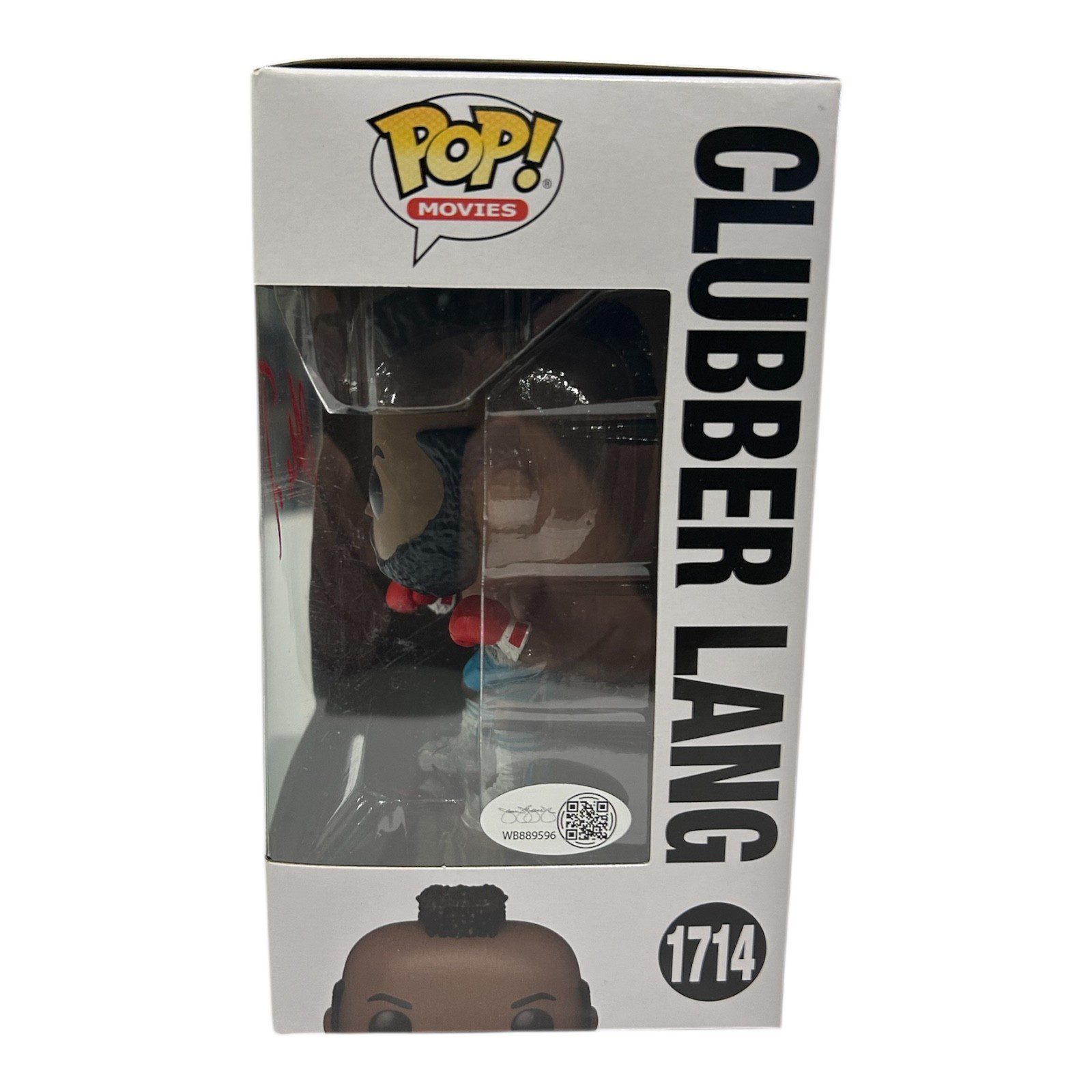 MR. T ATUOGRAPHED ROCKY CLUBBER LANG FUNKO POP 1714 JSA AUTHENTICATED - Image 2