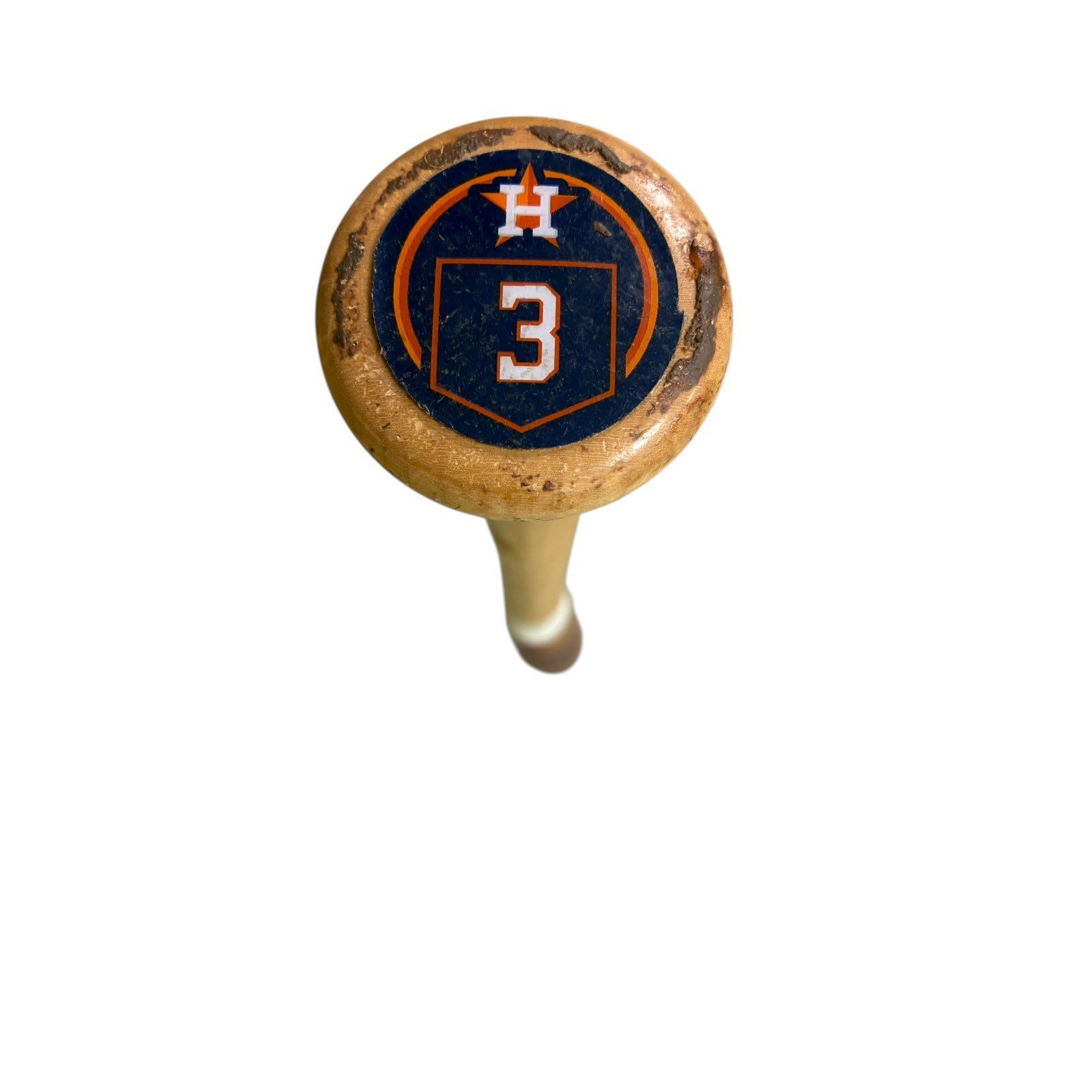 JEREMY PENA SIGNED 2023 ASTROS VICTUS GAME USED CRACKED BAT PRO RESERVE APV-M G - Image 17