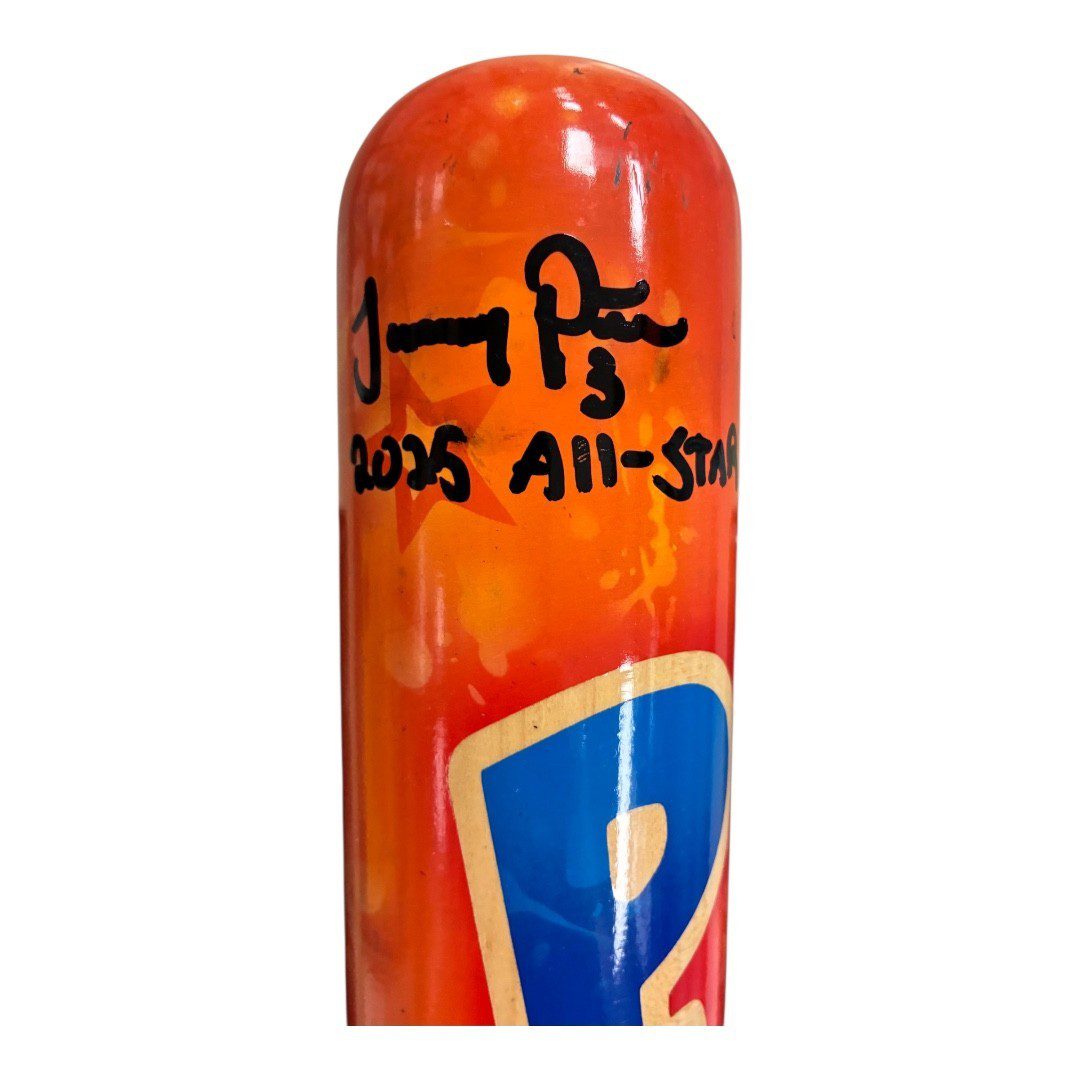 JEREMY PENA SIGNED 2025 ASTROS LOUISVILLE SLUGGER ALL STAR PLAYER ISSUED BAT - Image 3