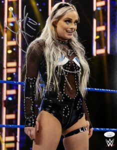 LIV MORGAN AUTOGRAPHED 11x14 PHOTO JSA AUTHENTICATED #15