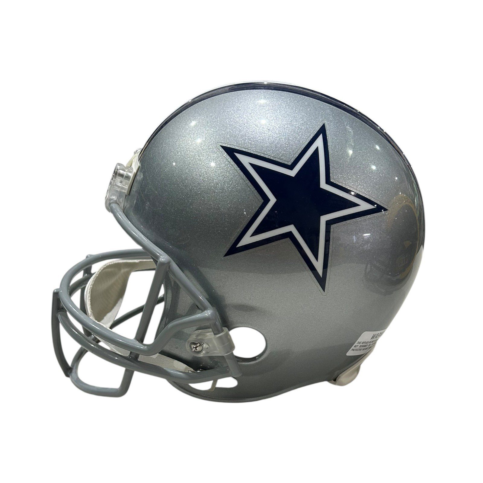 TROY AIKMAN DALLAS COWBOYS FULL SIZE REPLICA HELMET BECKETT - Image 4