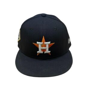 JEREMY PENA 2024 JACKIE ROBINSON GAME USED NEW ERA ASTROS HAT MLB HOLO